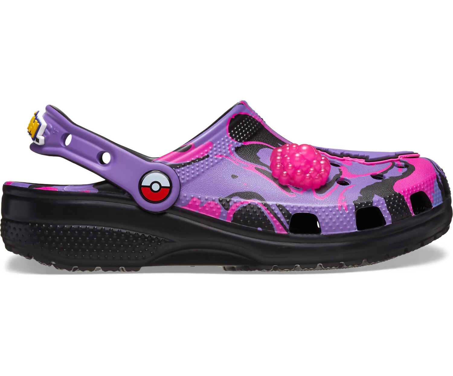 картинка Сабо детские Crocs Classic Clog x Pokémon, Gengar, фиолетовый от магазина Одежда+