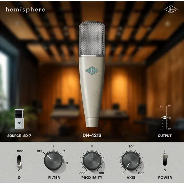 картинка Микрофон для томов, Universal Audio SD-7 от магазина Одежда+