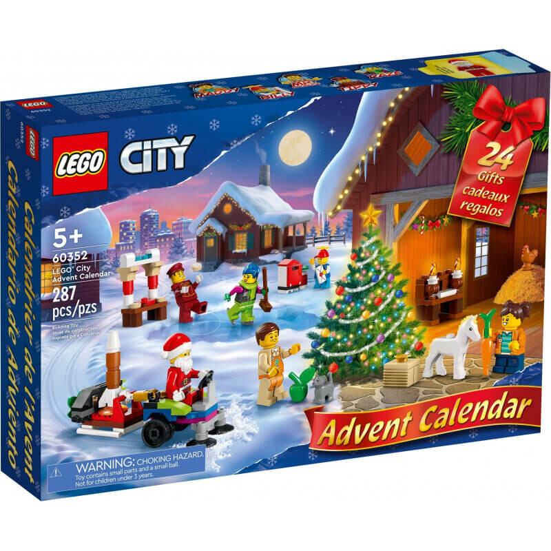 картинка Конструктор LEGO City 60352 Новогодний Адвент-календарь 2022 от магазина Одежда+