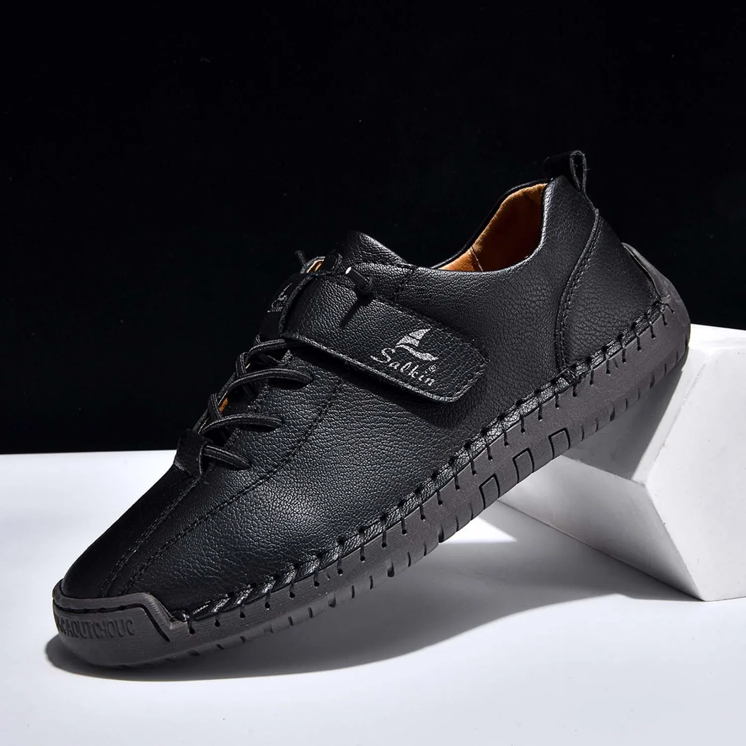 картинка Женские мокасины классические, Stile C02 Nero от магазина Одежда+