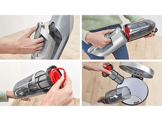 картинка Вертикальный пылесос Bosch BBH3K2801, серебристый от магазина Одежда+