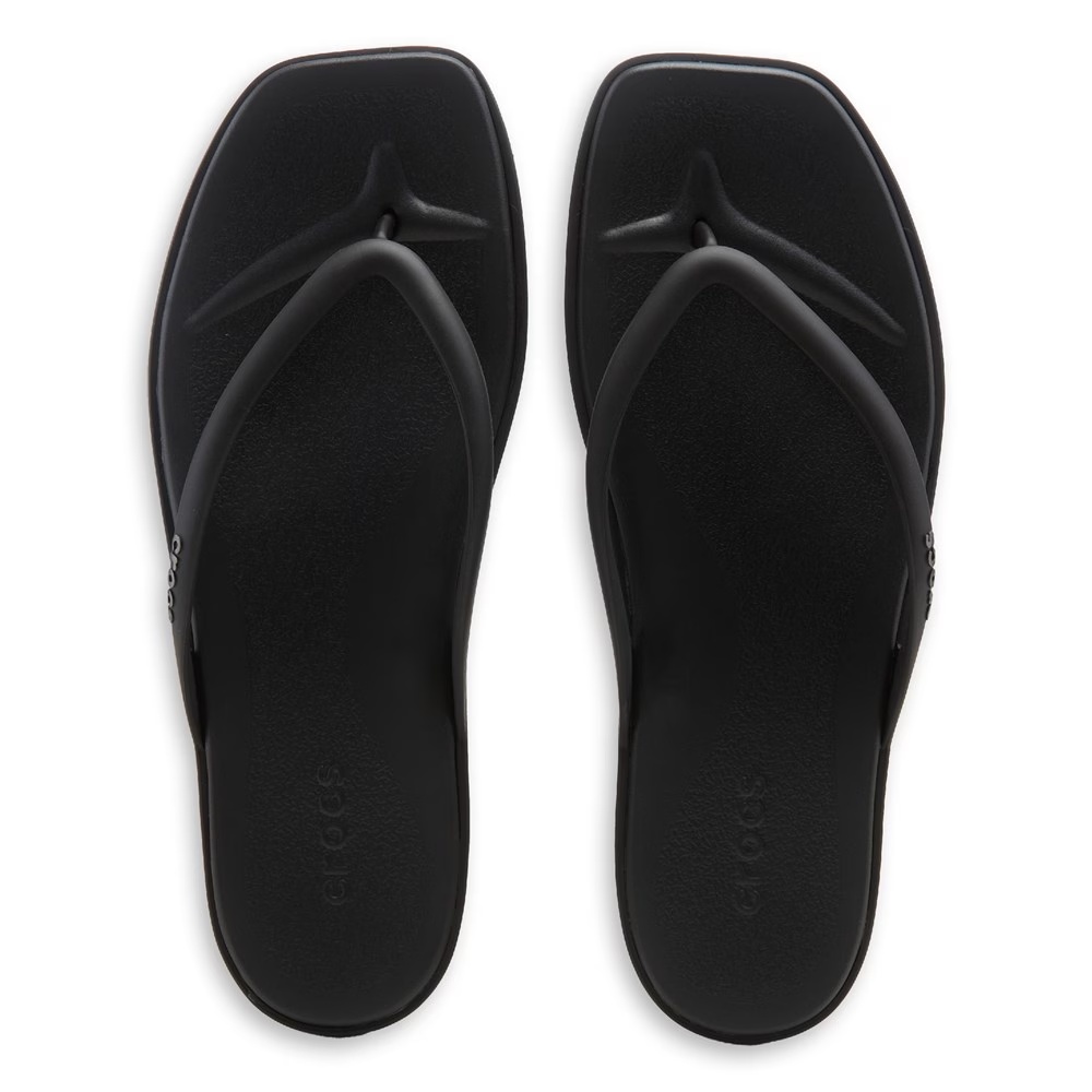 картинка Шлепанцы Miami flip Crocs, black от магазина Одежда+
