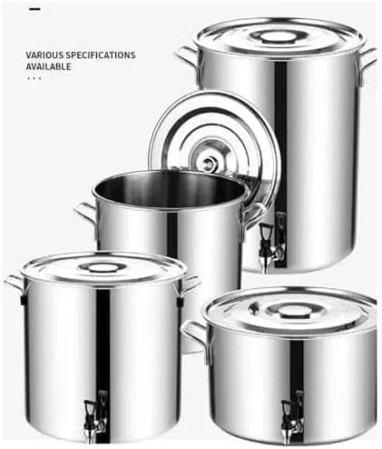 картинка Кастрюля 20 л с ковшом из нержавеющей стали от магазина Одежда+