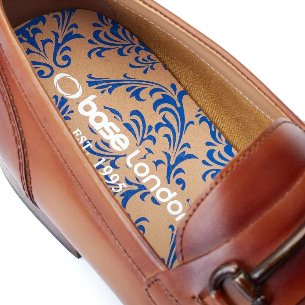 картинка Мужские лоферы с пряжкой Russo Base London, Light Brown от магазина Одежда+