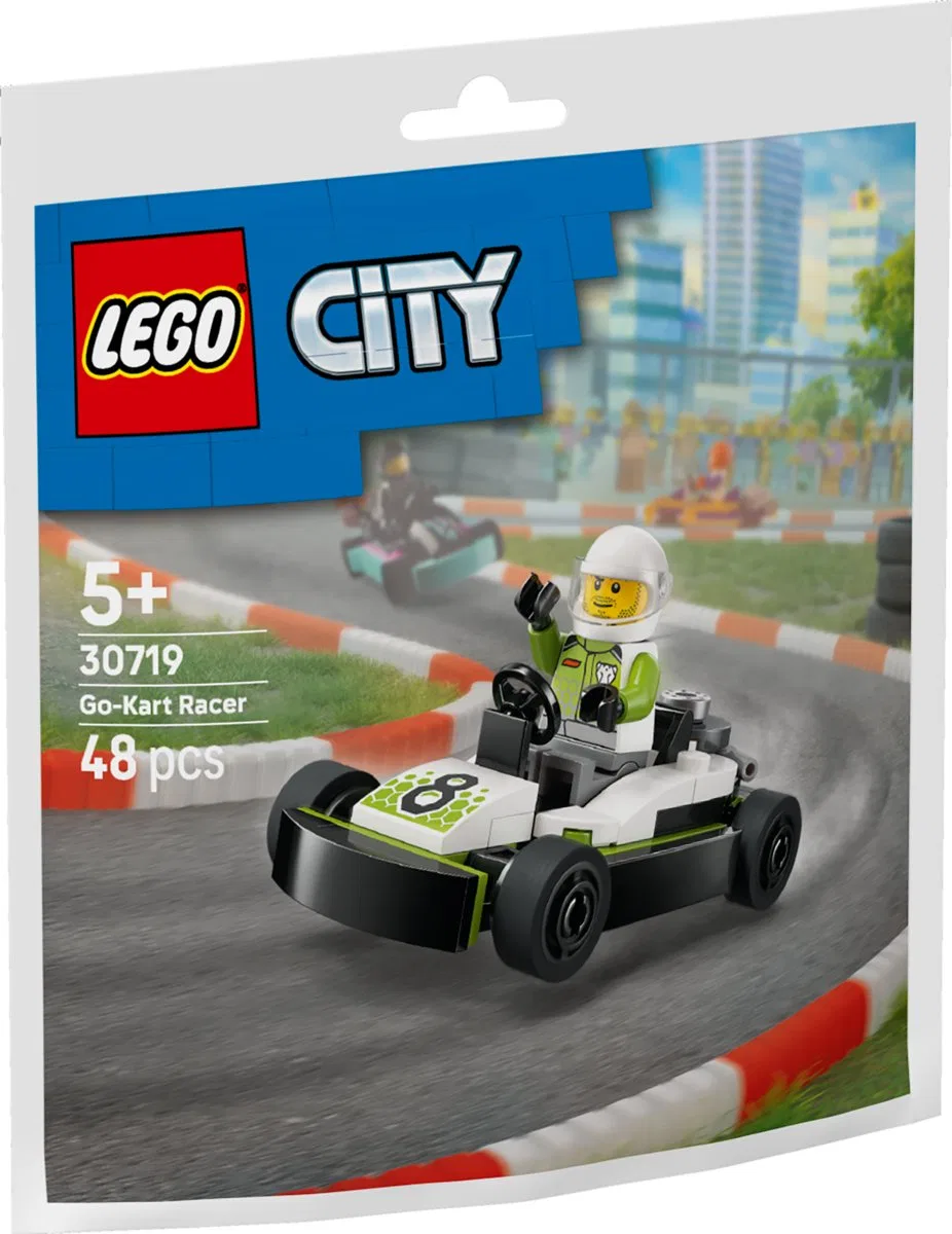 картинка Конструктор LEGO City Гоночный карт 48 деталей LEGO от магазина Одежда+