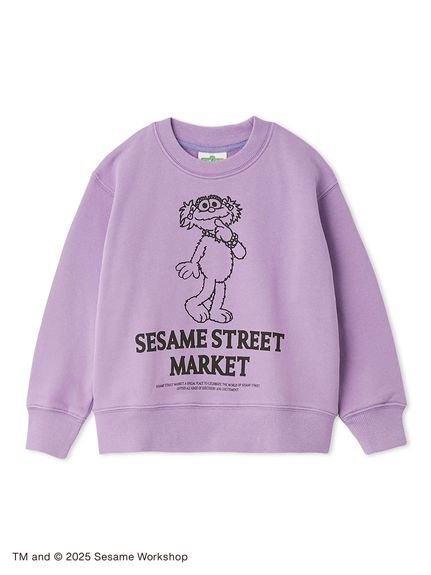 картинка Флисовый пуловер Sesame Street Market, PPL[077] от магазина Одежда+