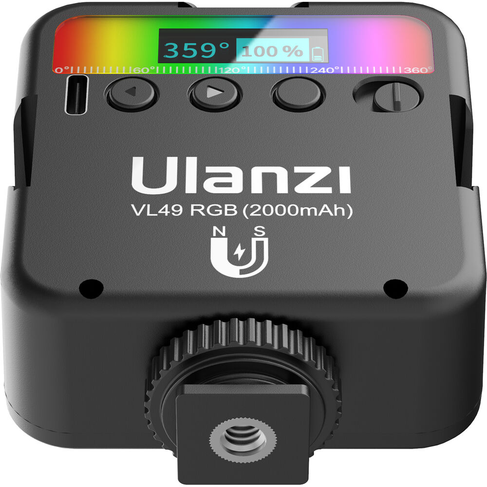 картинка Ulanzi VL-49 Перезаряжаемый мини-светильник RGB от магазина Одежда+