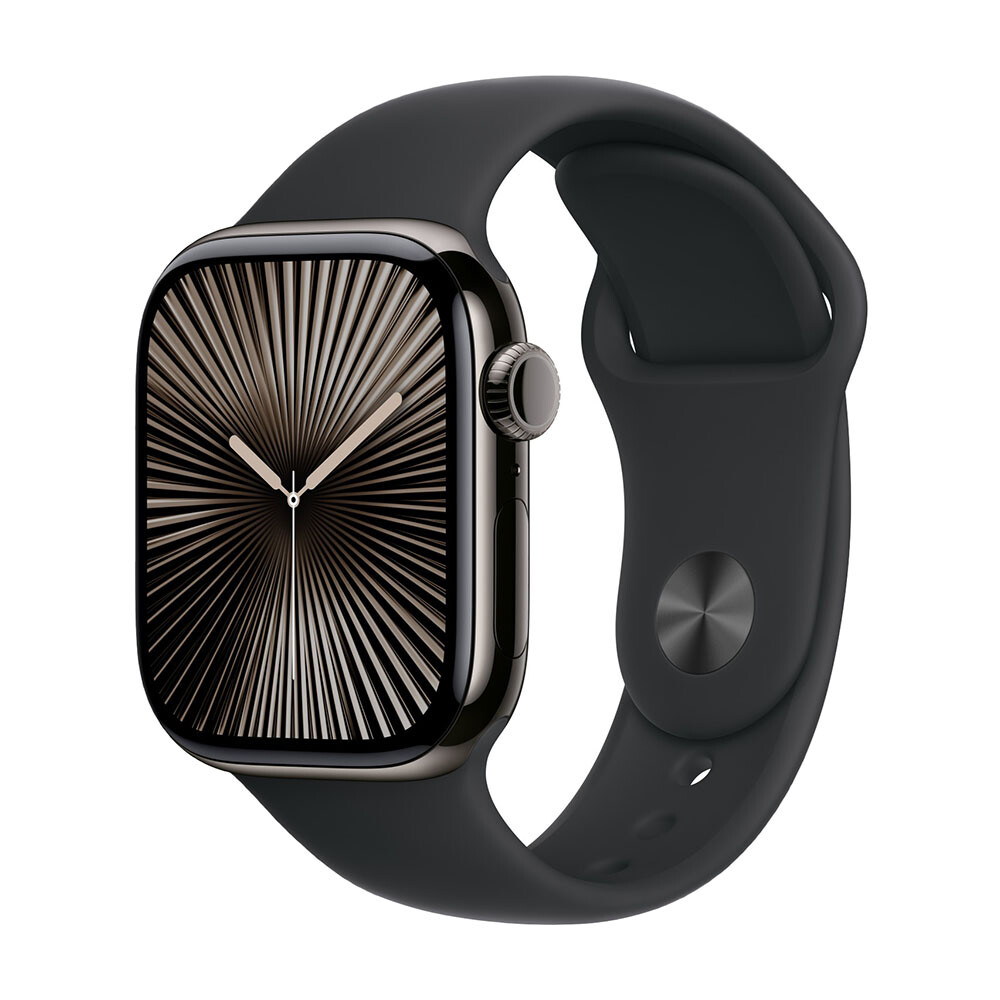 картинка Ремешок Apple Sport Band, 42 мм, M/L, Black от магазина Одежда+