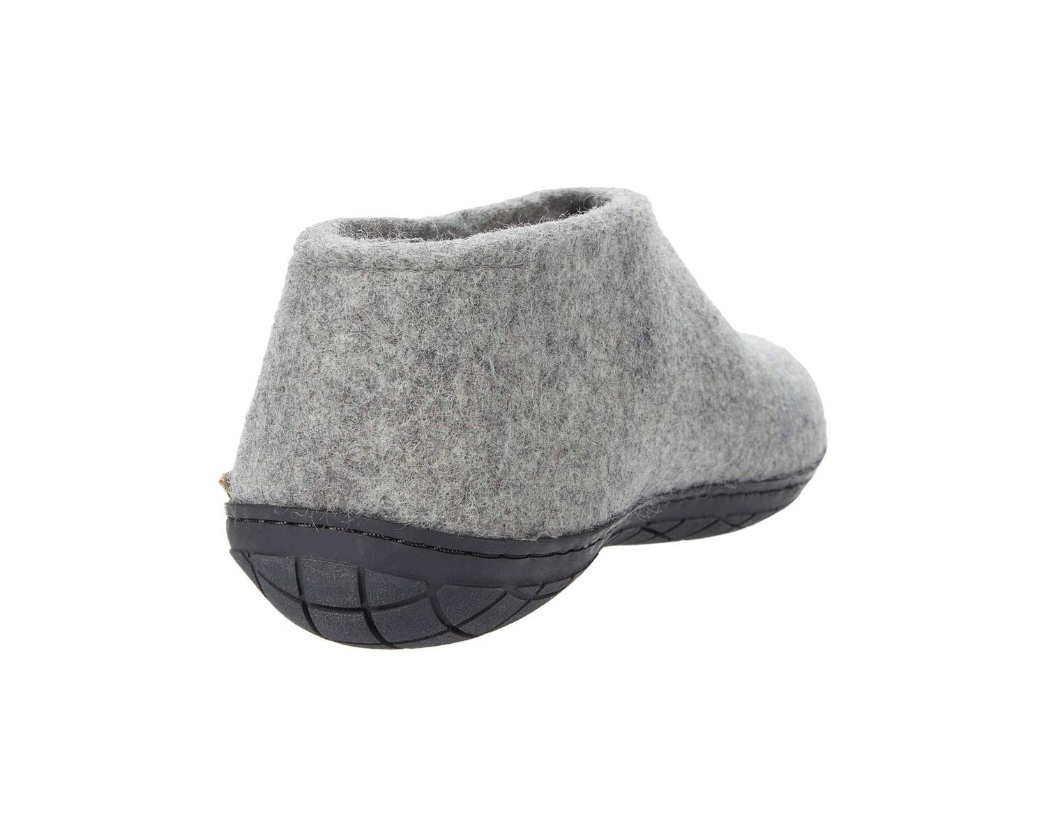 картинка Слипперы Wool Shoe Rubber Outsole Glerups, серый от магазина Одежда+