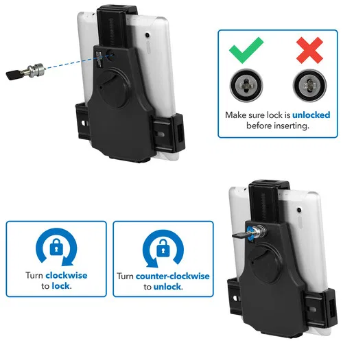 картинка Напольная универсальная подставка для планшета Mount-It! с фиксатором от магазина Одежда+