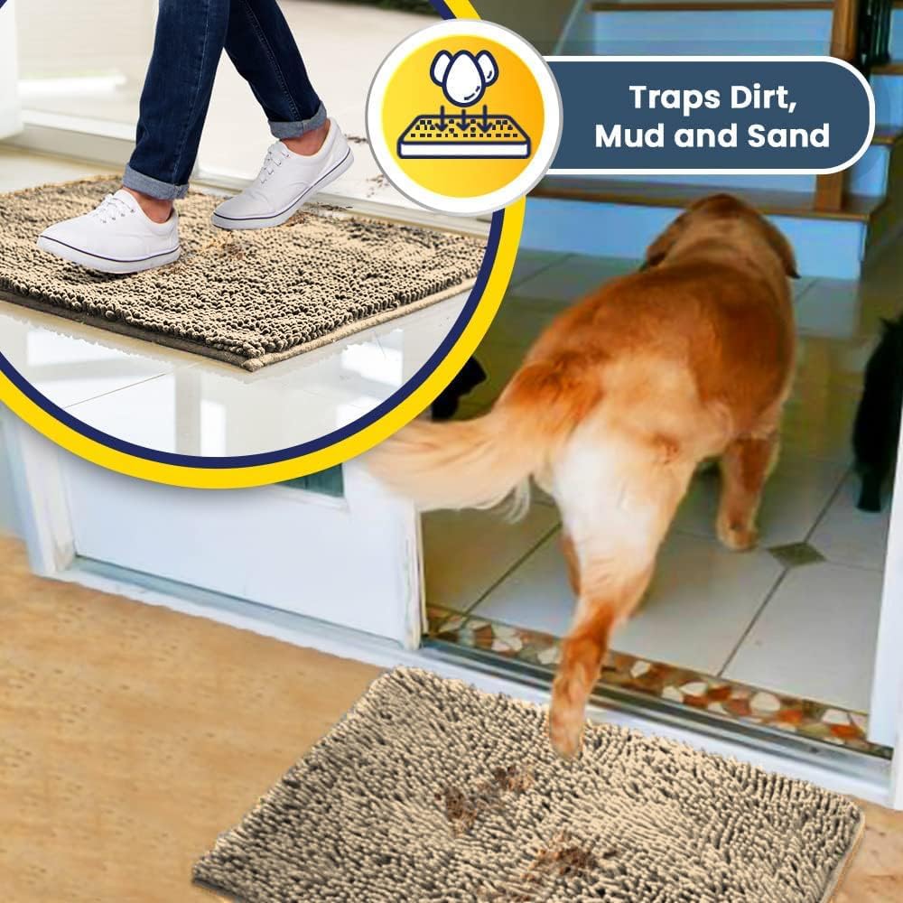 картинка Коврик универсальный Muddy Mat, 122х183 см, бежевый от магазина Одежда+