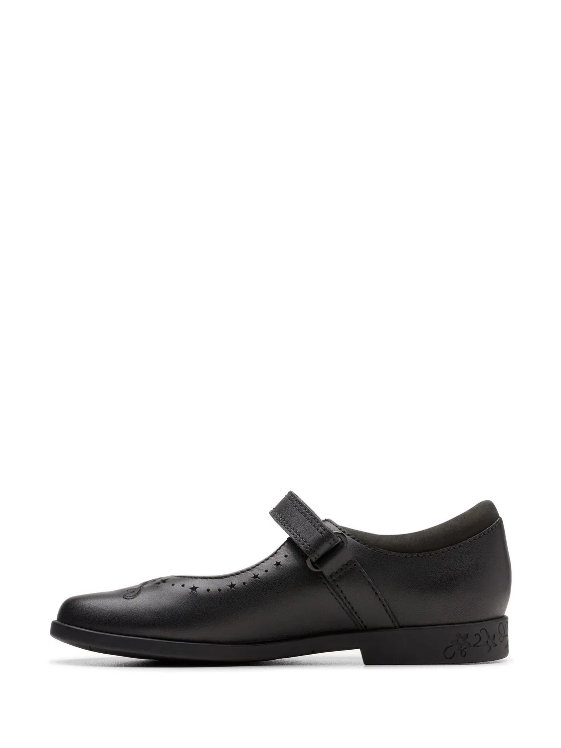 картинка Туфли Clarks Lock Magic Мэри Джейн для девочек, черные, кожа от магазина Одежда+