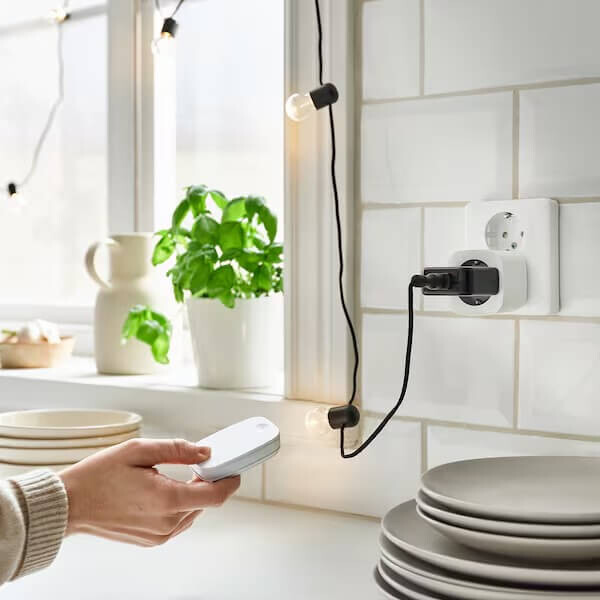 картинка Интеллектуальная вилка Ikea Tretakt, белый от магазина Одежда+