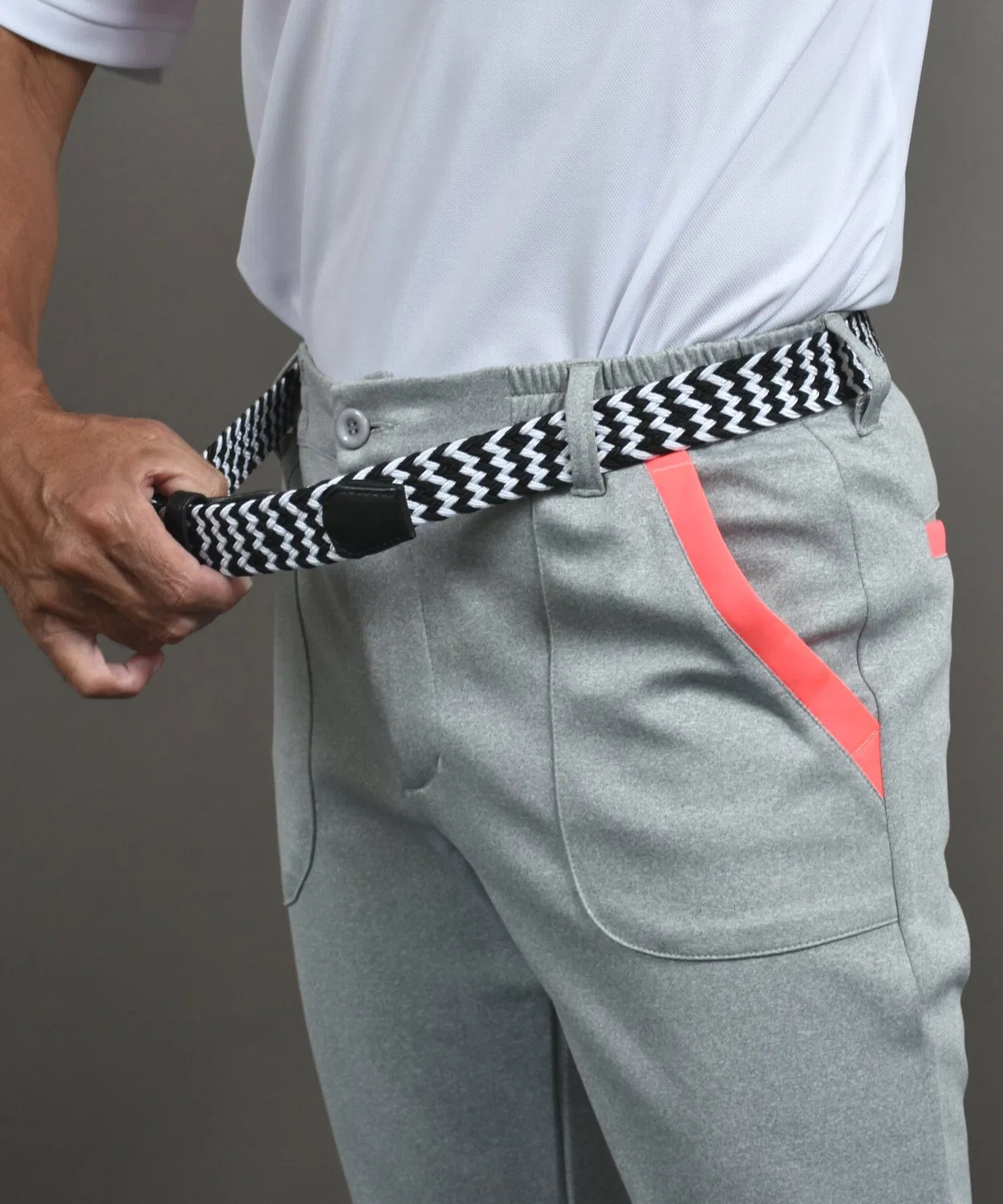 картинка Ремень для гольфа Mesh Stretch, чёрный от магазина Одежда+