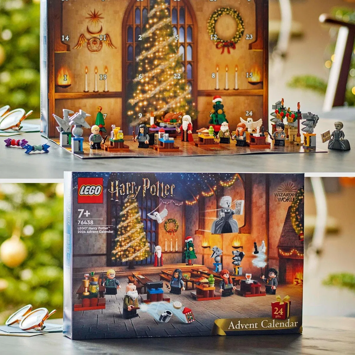 картинка Календарь адвент LEGO Harry Potter, LEGO, Черный от магазина Одежда+