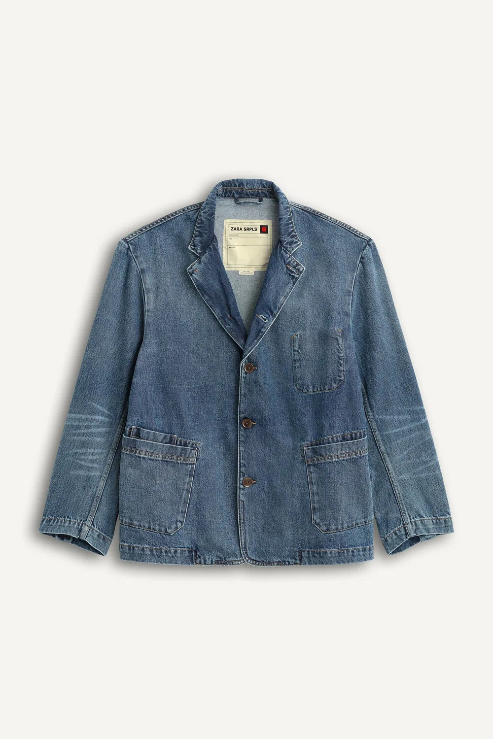 картинка Блейзер DNM ZARA, Mid-blue от магазина Одежда+