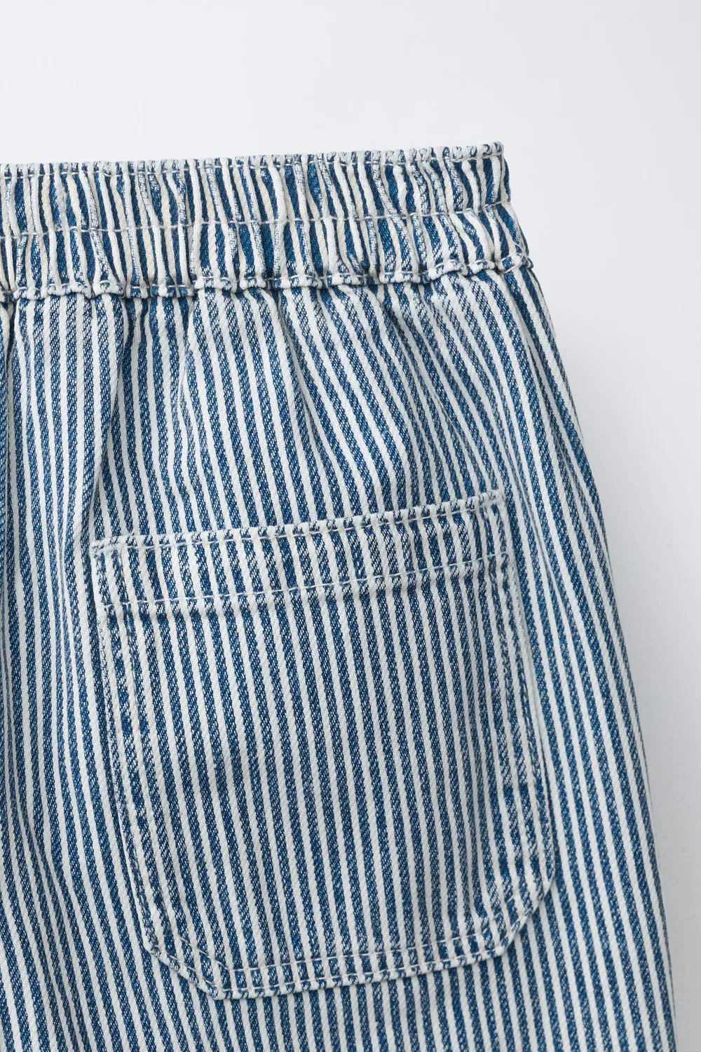 картинка Полосатые широкие брюки ZARA, striped от магазина Одежда+