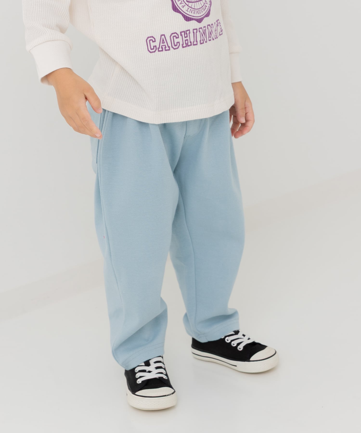 картинка Широкие брюки из эластичной ткани Hyper Stretch Chil2, Light blue от магазина Одежда+