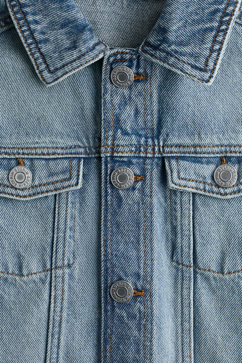 картинка Джинсовая куртка H&M, Helles Denimblau от магазина Одежда+
