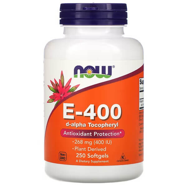 картинка Витамин E-400 от NOW Foods от магазина Одежда+