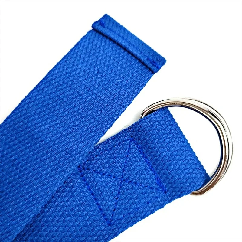 картинка Ремень для йоги с D-кольцом, Blue от магазина Одежда+