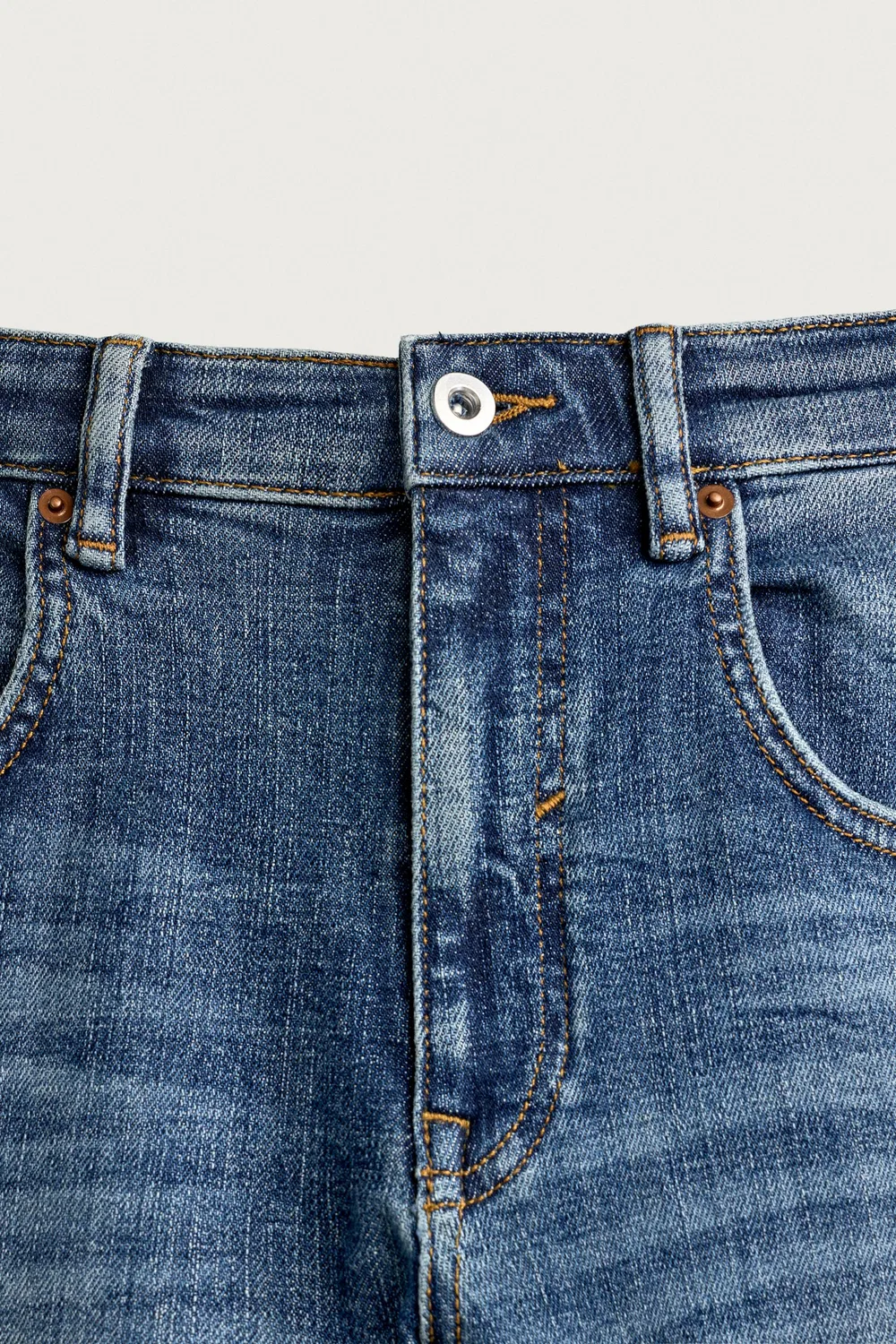 картинка Узкие джинсы ZARA, Mid-blue от магазина Одежда+