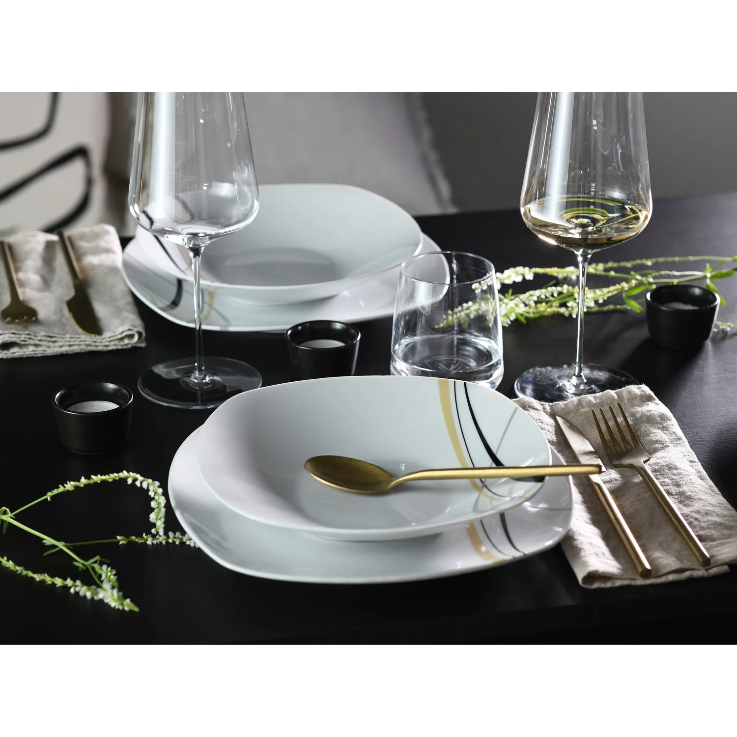 картинка Сервиз 12 предметов City Line CreaTable, Белый от магазина Одежда+