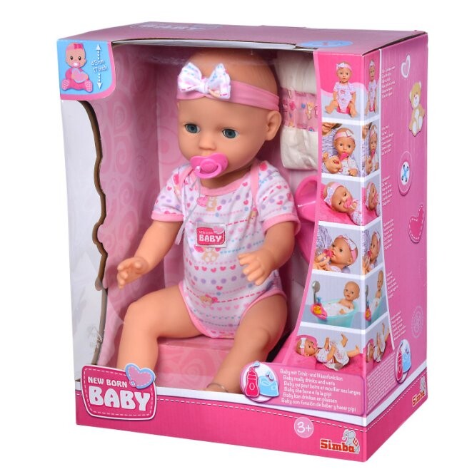 картинка New Born Baby, функциональная кукла от магазина Одежда+