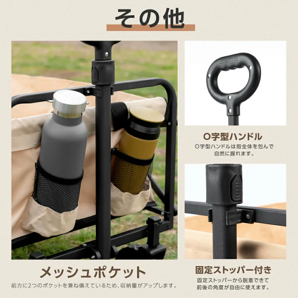 картинка Компактная складная тележка South Light, Black от магазина Одежда+