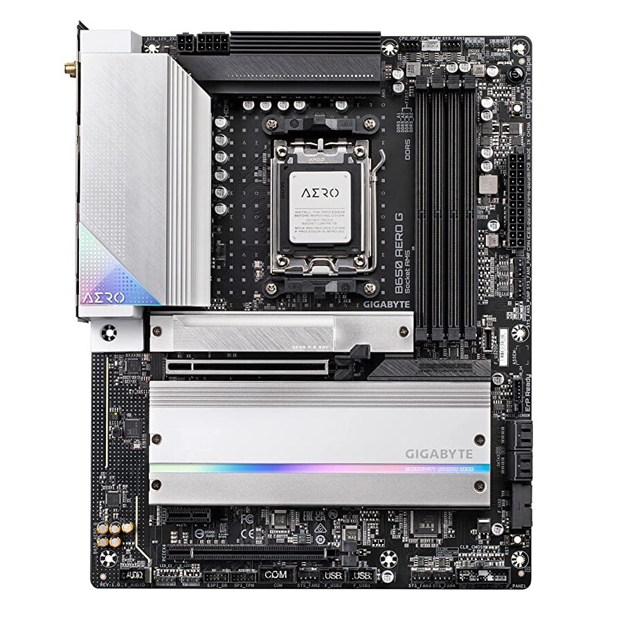 картинка Материнская плата GIGABYTE B650 AERO G, DDR5, Wi-Fi, черный от магазина Одежда+