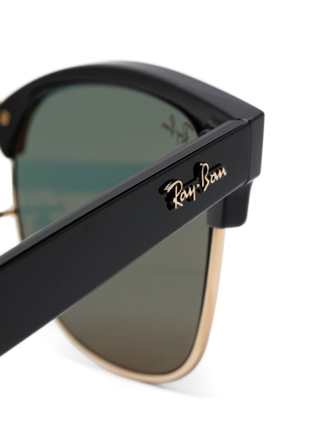 картинка Ray-Ban солнцезащитные очки Clubmaster Reverse, черный от магазина Одежда+