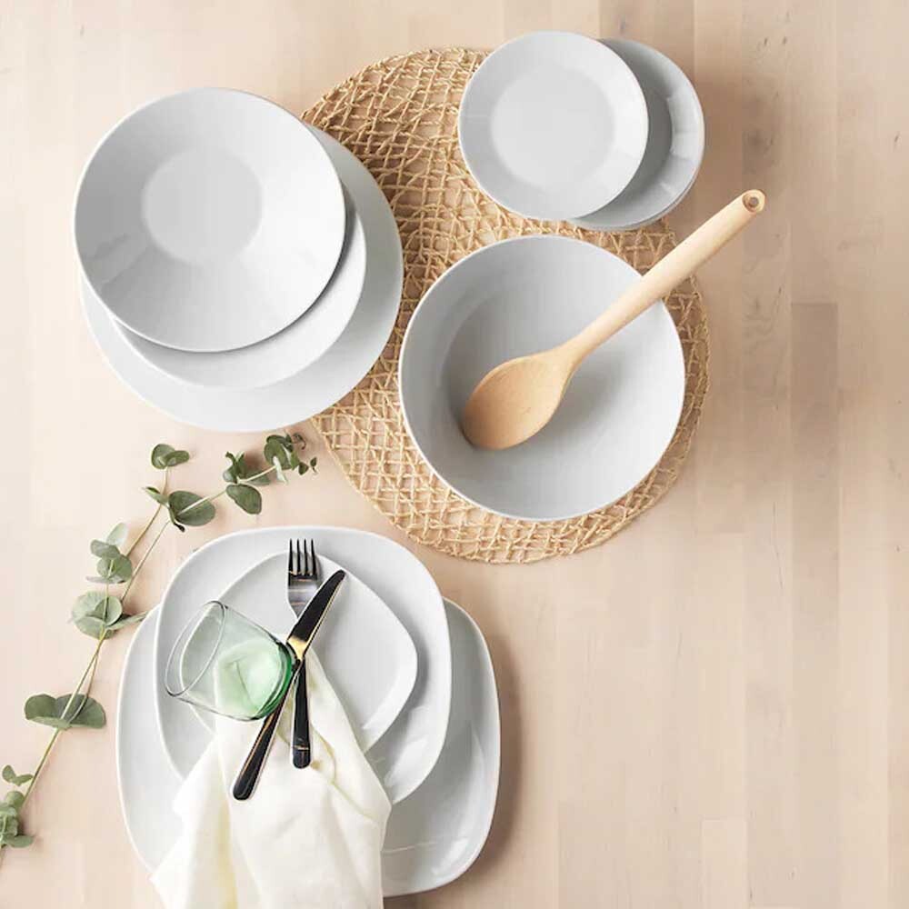 картинка Тарелка Ikea 365+, 27 см, белый от магазина Одежда+