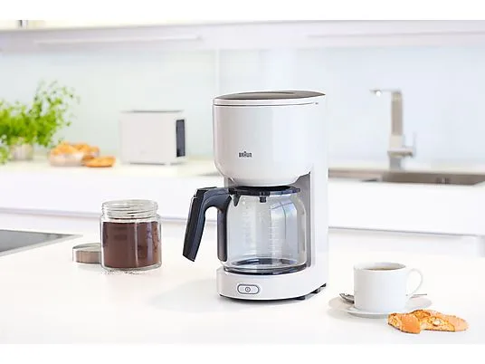 картинка Кофеварка капельная Braun KF 3120 PurEase, белый от магазина Одежда+