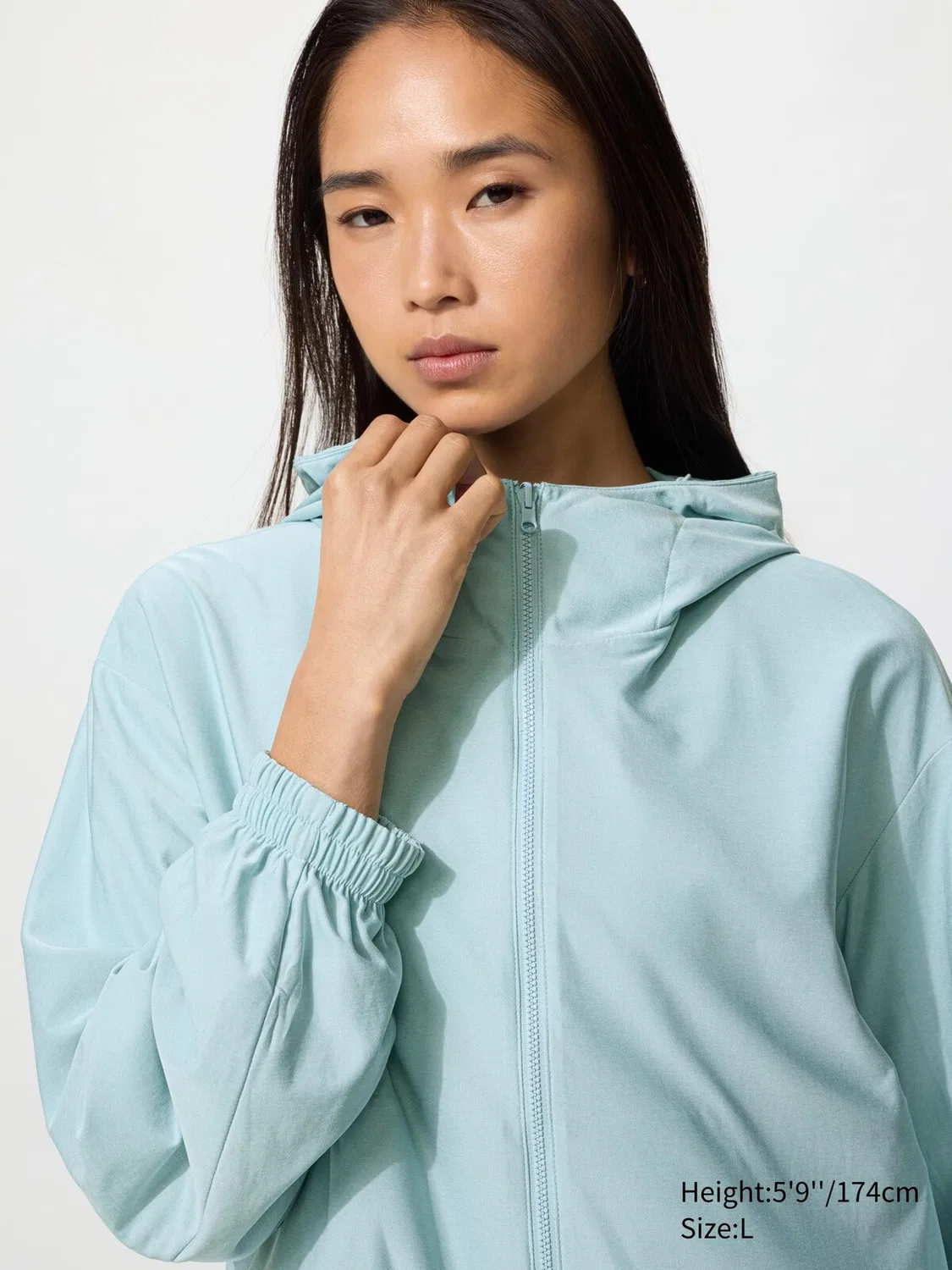 картинка Парка Uniqlo Двусторонняя, двусторонняя, розовый от магазина Одежда+