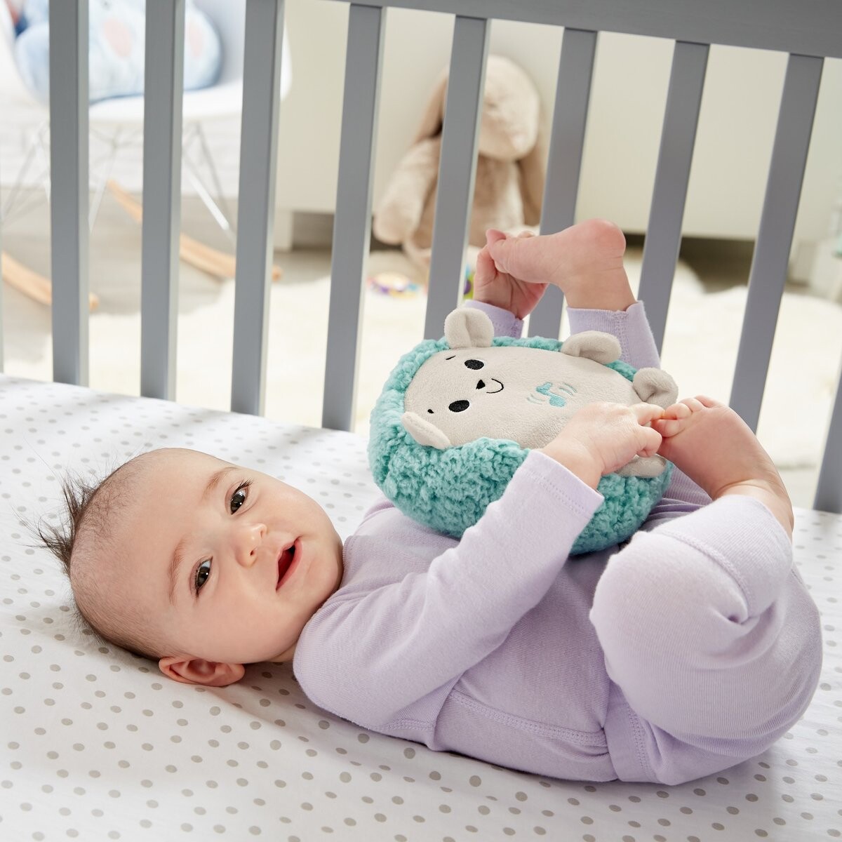 картинка Fisher Price, Успокаивающая игрушка-коляска «Ежик» от магазина Одежда+