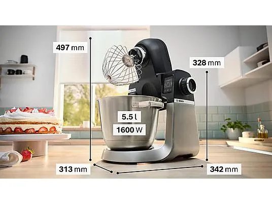 картинка Кухонный комбайн Bosch MUMS6ZS13D Serie 6 со встроенными весами от магазина Одежда+
