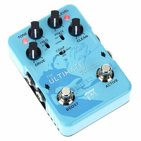 картинка Overdrive/Boost педаль EBS Billy Sheehan Signature Drive, Black от магазина Одежда+
