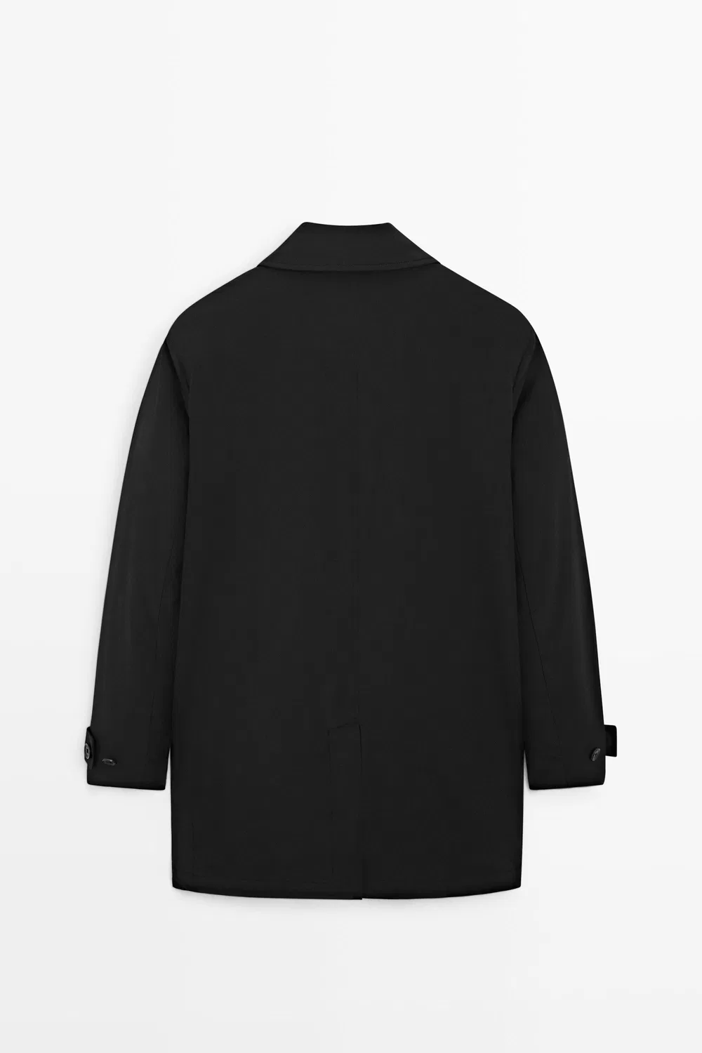 картинка Тренч Massimo Dutti, женский, черный от магазина Одежда+