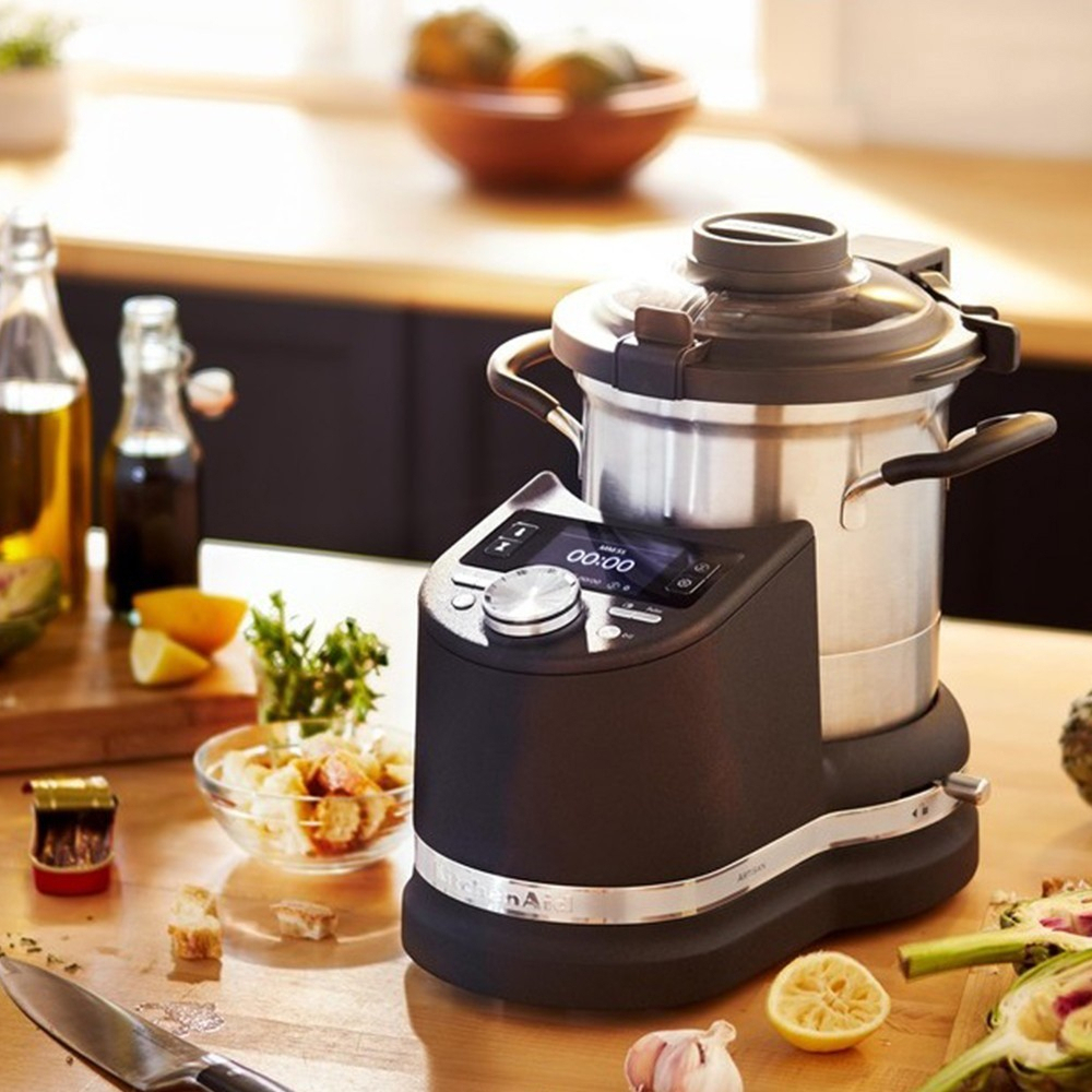 картинка Мультиварка KitchenAid 5KCF0201EBK, 4,5 л, 1500 Вт, черный от магазина Одежда+