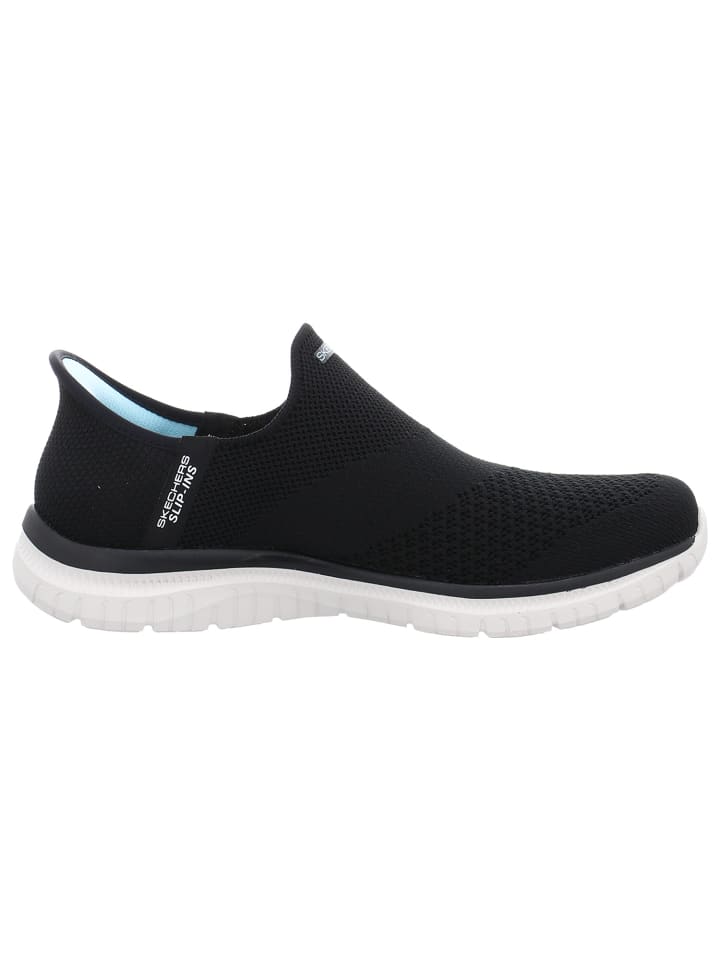 картинка Тапочки Skechers Virtue-Sleek, черные от магазина Одежда+