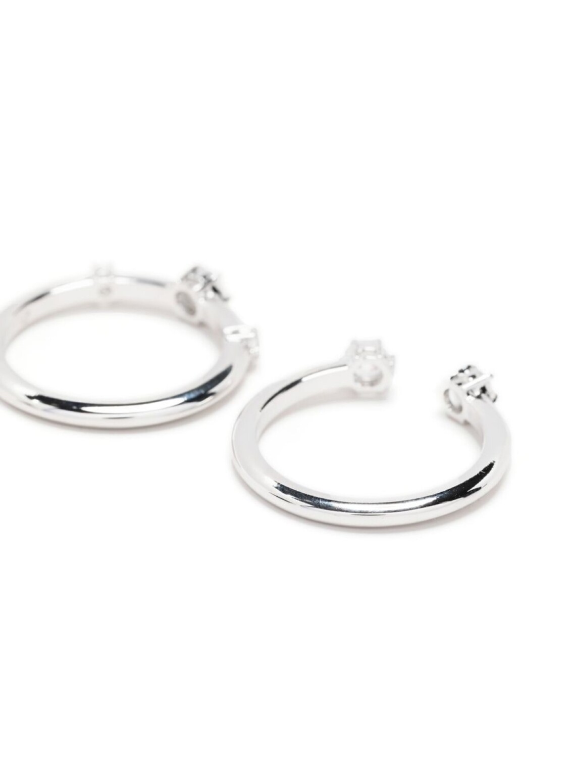 картинка Комплект колец Constella с кристаллами Swarovski, серебряный от магазина Одежда+