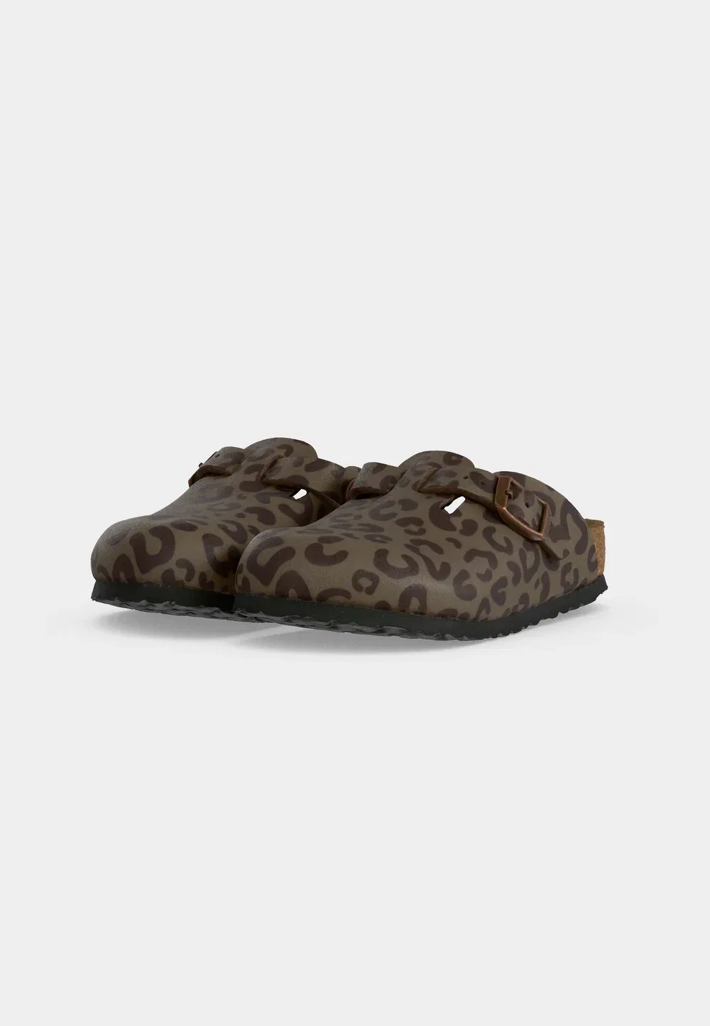 картинка Детские узкие тапочки Boston с принтом Leo Birkenstock, Multi-Coloured от магазина Одежда+