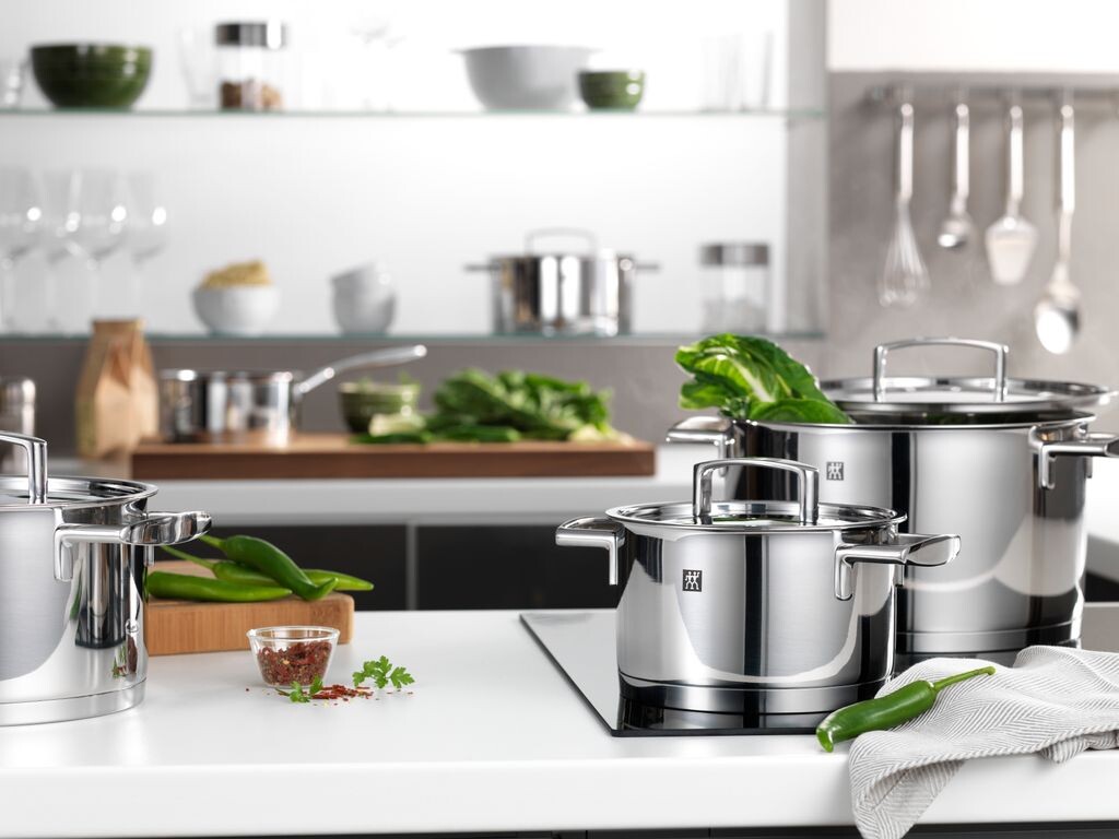 картинка Набор посуды Zwilling Passion, 9 предметов, серебристый от магазина Одежда+