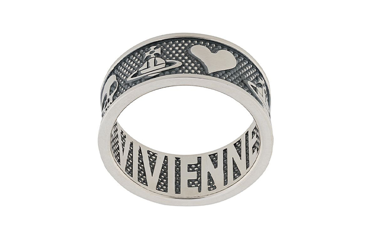 картинка Кольца Kingston Rings унисекс Vivienne Westwood, серебряный от магазина Одежда+