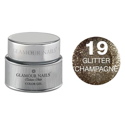 картинка Гель Glamour Glitter 19 - 5 Milliliters от магазина Одежда+