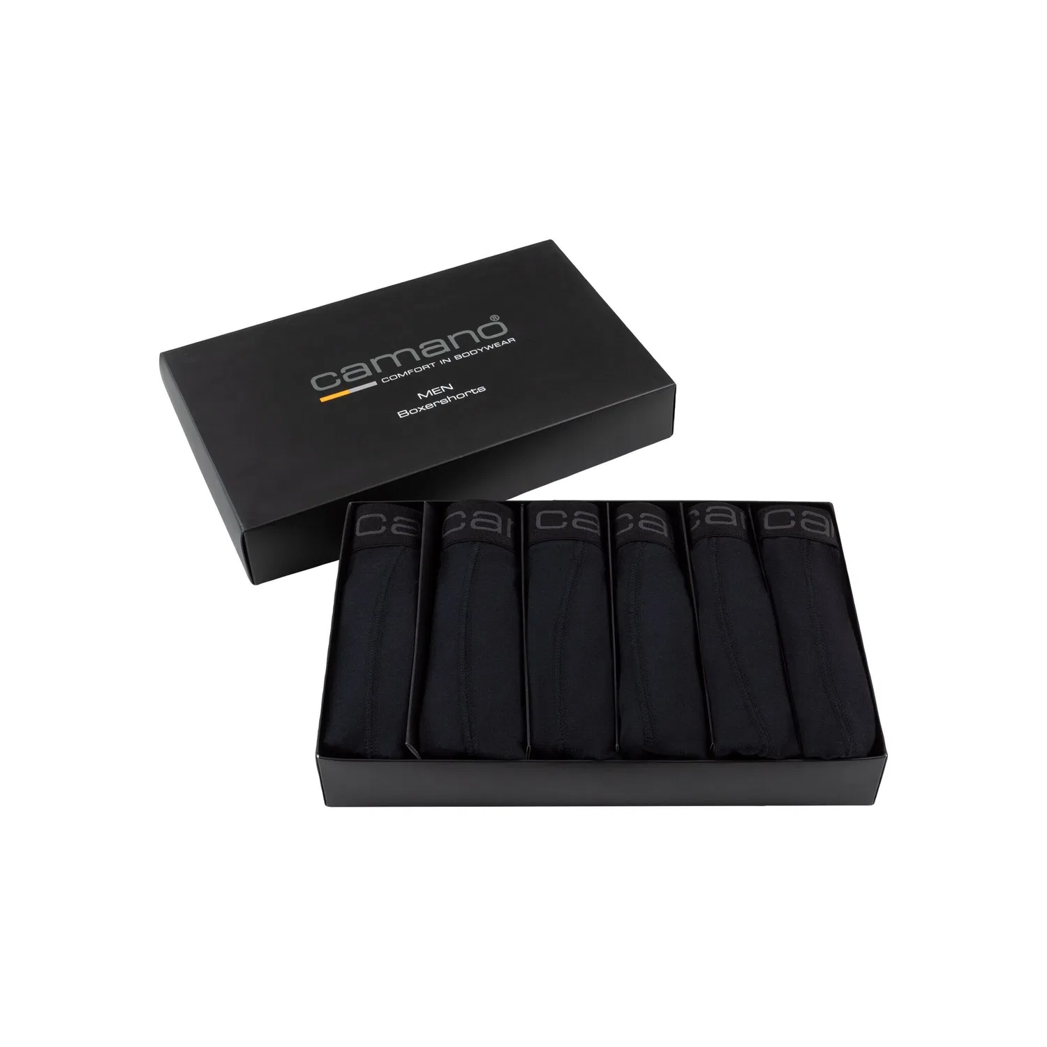картинка Мужские боксеры 6 штук comfort Camano, Black от магазина Одежда+